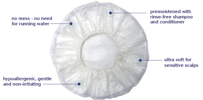 Oem Disposable No Rinse Waterless Shampoo Cap Buy Shampoo Cap No
