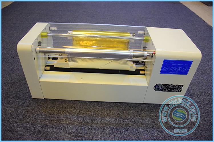 Automatic Portable Wedding Invitation Card Printing Digital Hot Foil