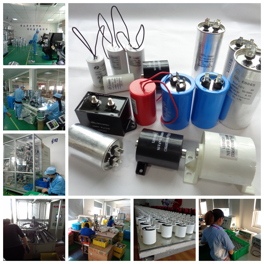 500vac capacitor cbb60 50/60hz 25/70/21 hot selling made in chian
