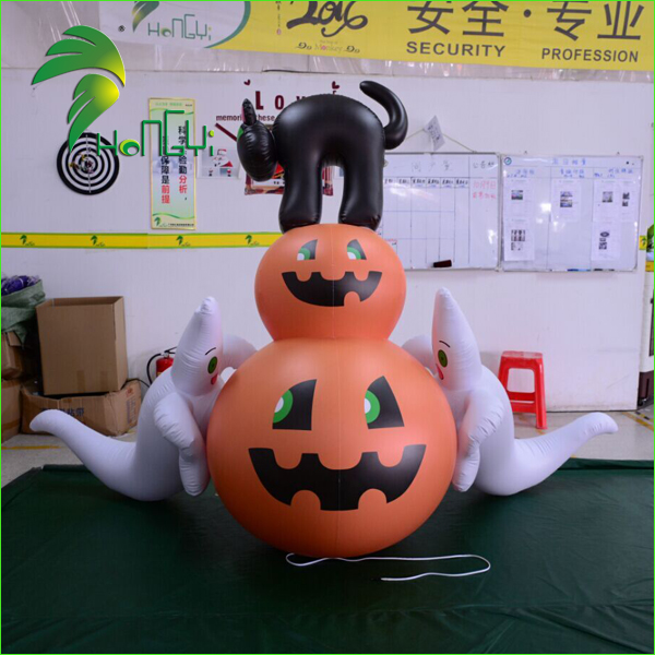 pumpkin with ghost (4)