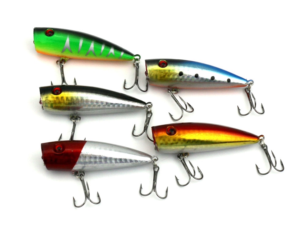 Ebay Hot Sell 7cm 9g Fly Hard Fish Popper Lures Fly Fishing Poppers