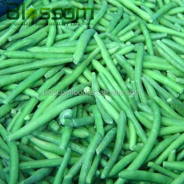 Bulk iqf frozen round green bean