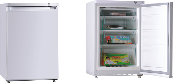 Defrost Deep Freezer With Drawer Single Door Upright Freezer