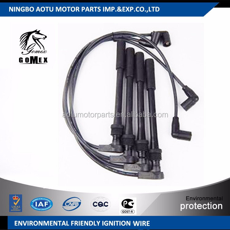 High Voltage Silicone Ignition Wire Set Ignition Cable Kit Spark Plug