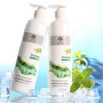 oem plant mint essence shampoo for damaged hair