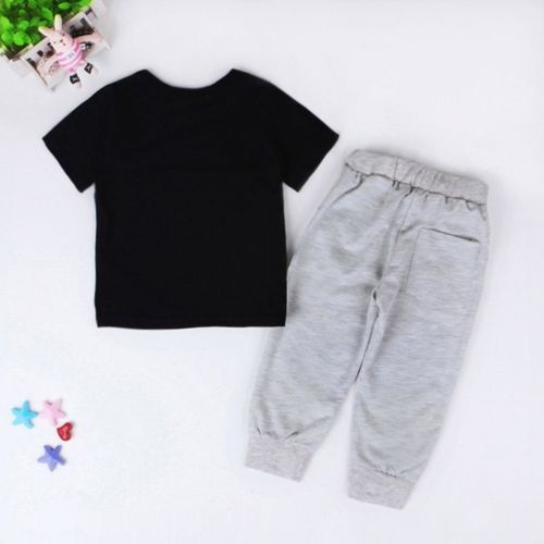 2ピース子供赤ちゃん男の子tシャツトップス+ロングパンツズボン衣装服セット仕入れ・メーカー・工場