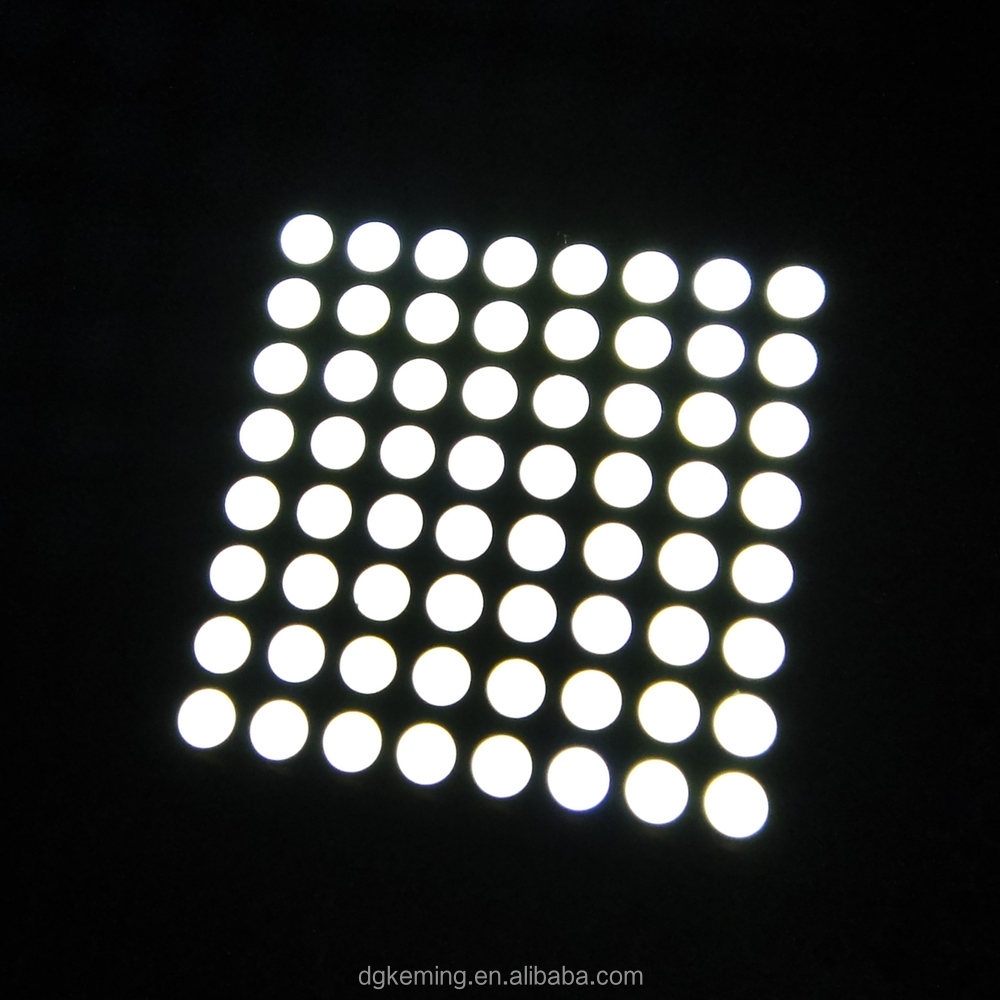 White dot led matrix 8x8 module RoHS 5x7 5x8 3x6 array for lift sign