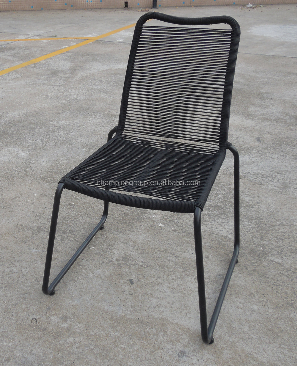 Nylon Rope Outdoor Restaurant Chair Buy Outdoor Dining Chair,Nylon
