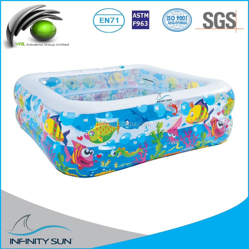 inflatable kiddie pool with slide