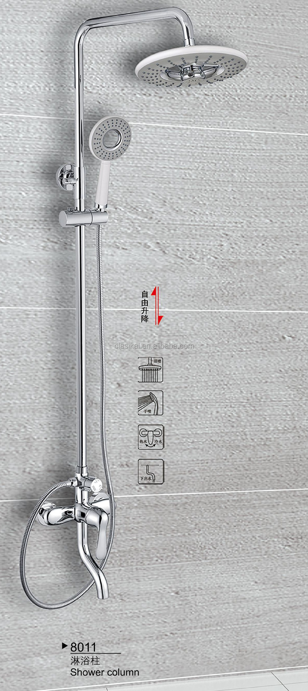 卸売業者中国工場dirrect良質安価な表面シャワーの蛇口をマウント仕入れ・メーカー・工場