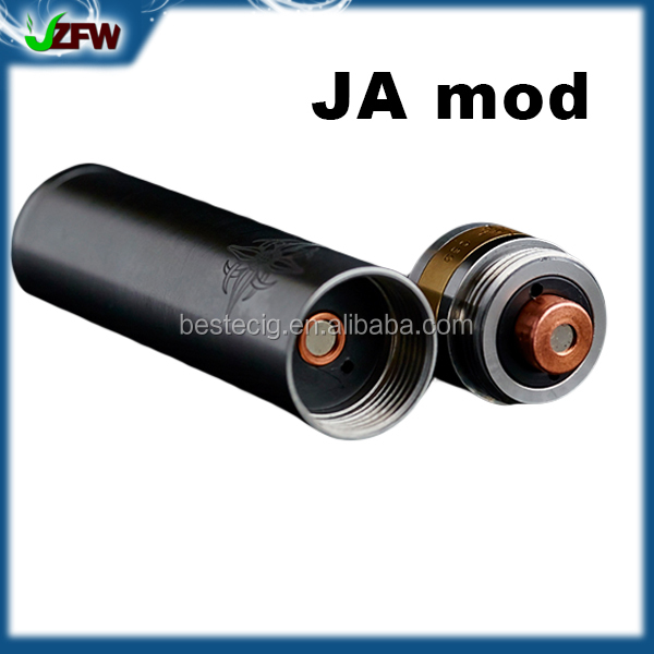 New product 2014 mechanical ja mod, ja mod clone, ja mod with 18650 battery