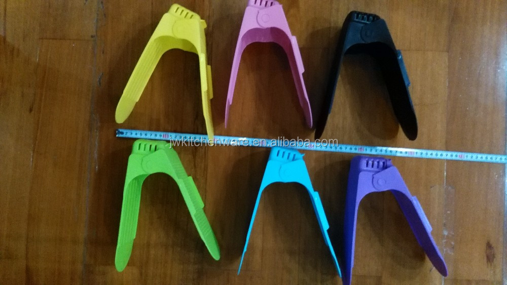 カスタムppプラスチック靴ラックで寧波jiewei仕入れ・メーカー・工場