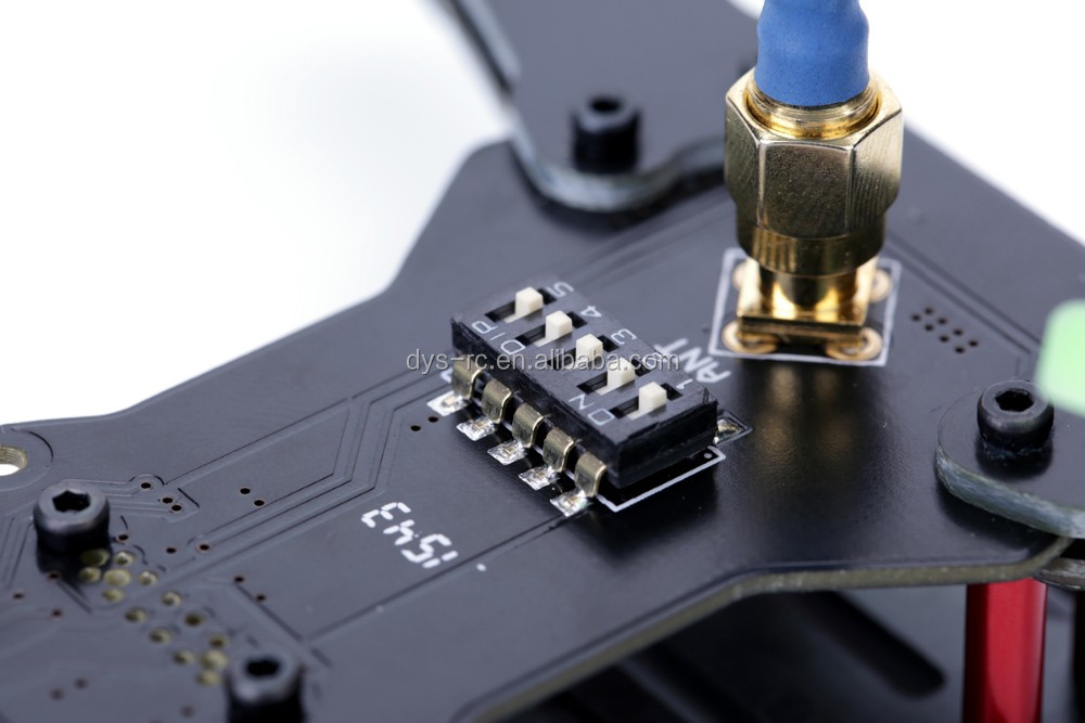 Dys x160 ミニ ライト fpv レーサー 5.8 グラム トランスミッタ 200 メガワット/32ch wtih XM10 esc用サポート oneshot機能 1/3仕入れ・メーカー・工場
