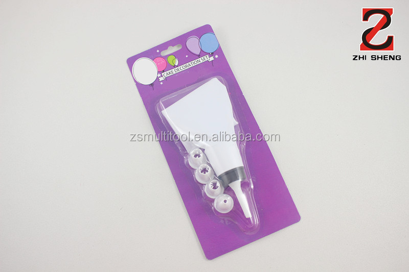 6-pieces cake modelling tool set, with fine packing, fondant cake decoration set