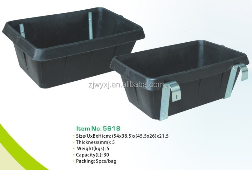 Rubber Tank,Feed Tub,Square Rubber Container,Basket,Rubber Trough,Reach