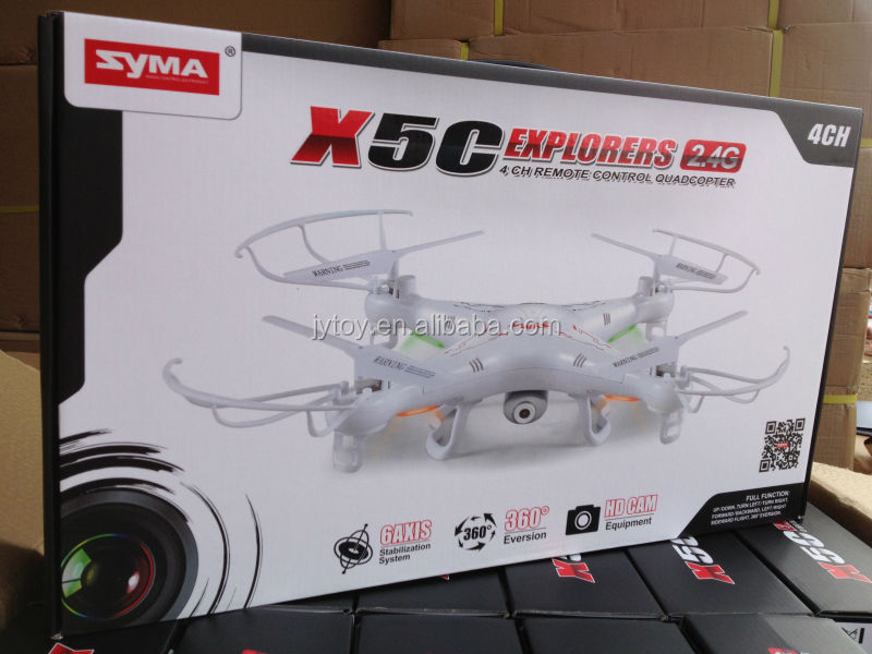 Symarcx5cquadcopterhdのカメラ付き、 数百万画素2、 軸2.4ghzの6探検家4chのリモートコントロールヘリコプター問屋・仕入れ・卸・卸売り