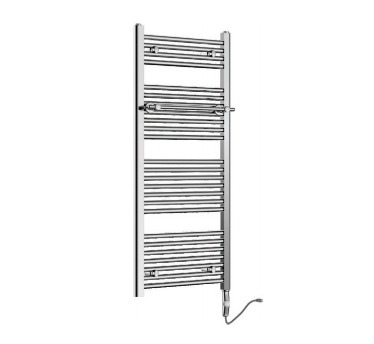 steel heated towel rail