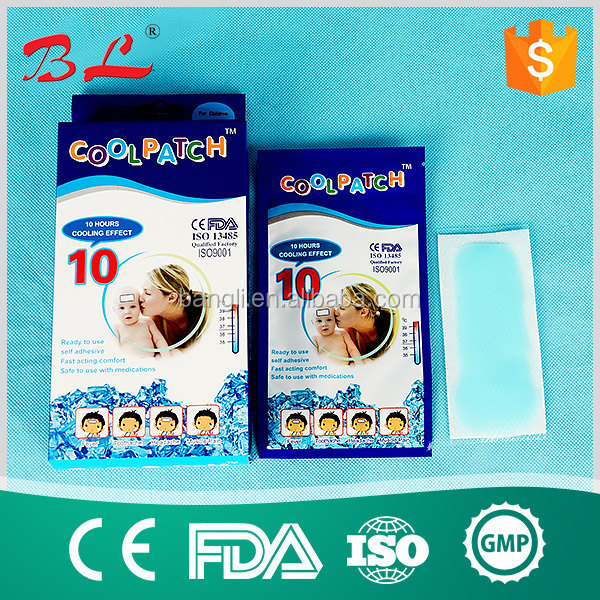 カラフルな冷却ジェルパッチ、 子供用クール発熱と大人ceと、 fda、 isoは承認した仕入れ・メーカー・工場