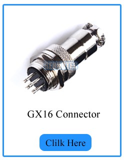 16MM reverse assembling 4pin circular connectors