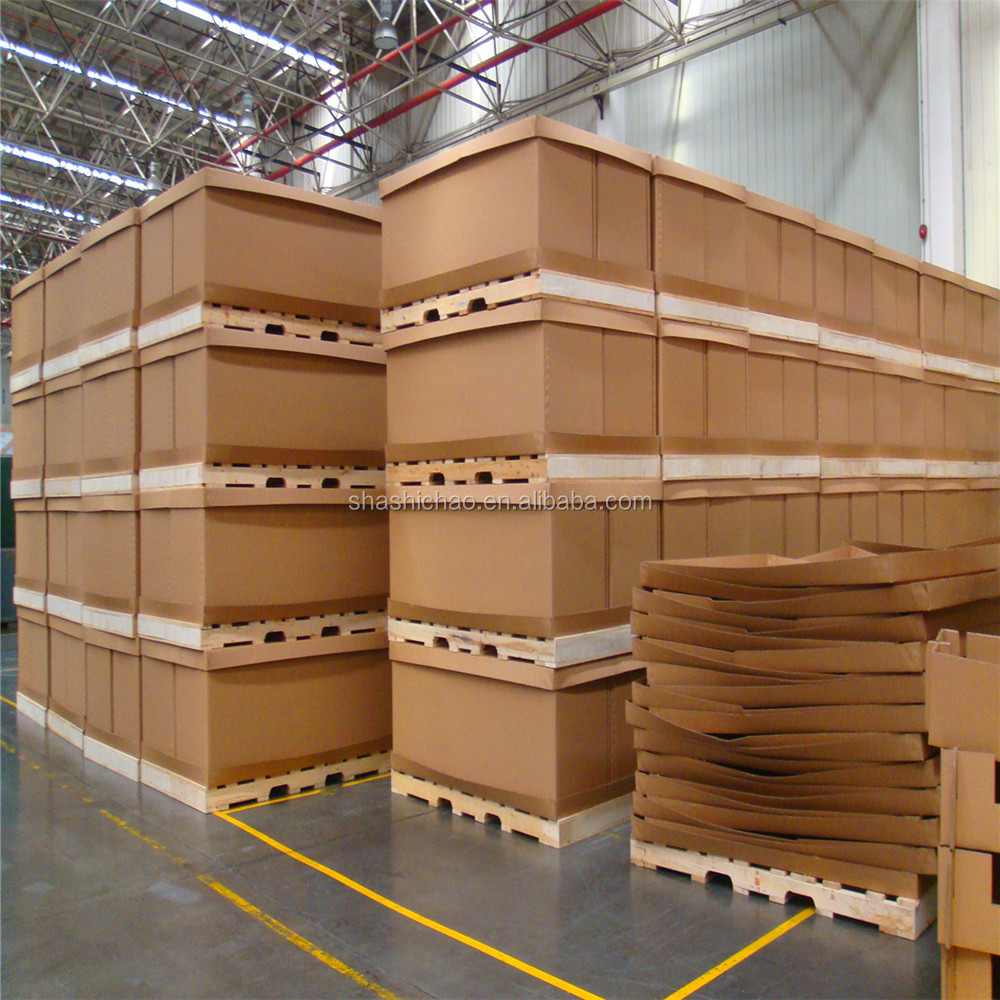 Heavy Duty High Strong Cardboard Pallet Collapsible Freight Shipping
