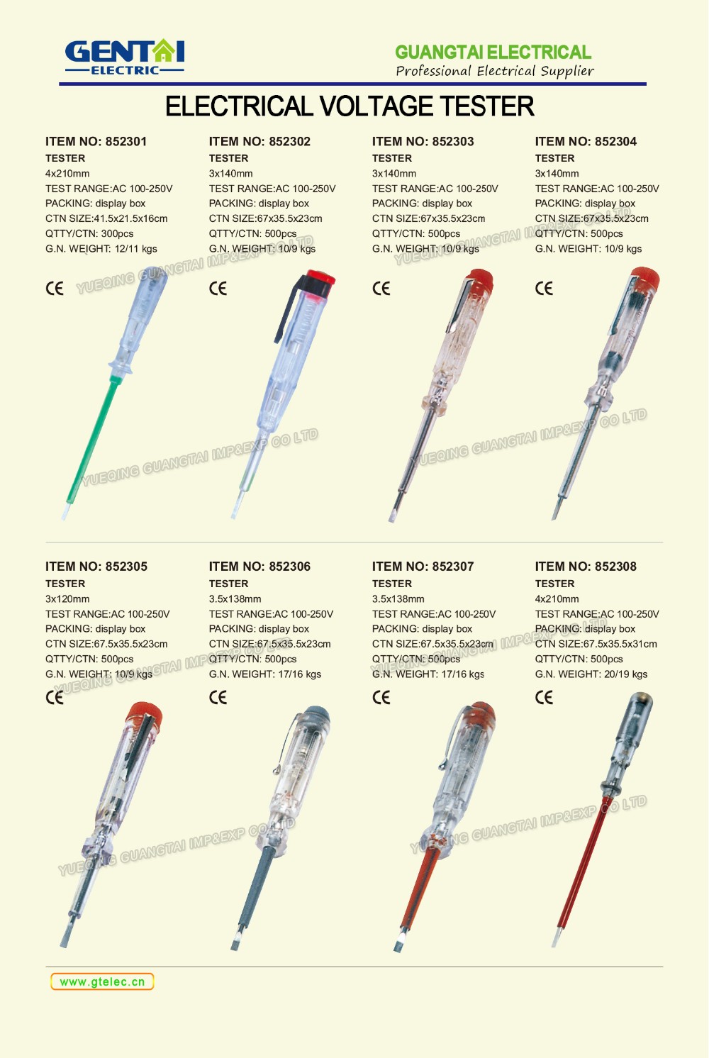 Multifunctional Electrical Voltage Tester Non Contact Electrical