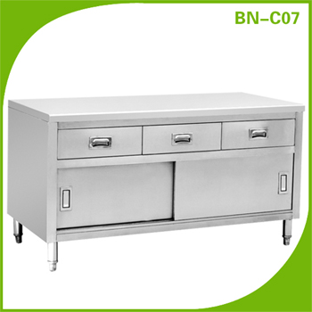Kitchen Equipment Restaurants Stainless Steel Work Table Storage