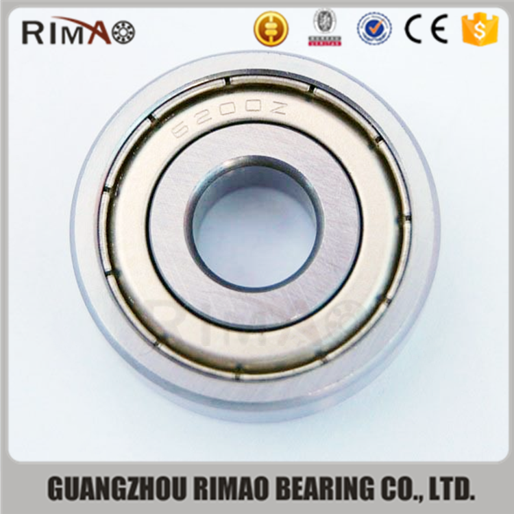 6200rz 6200rs Deep Groove Ball Bearing 6200 2rs Ball Bearing Fan Price