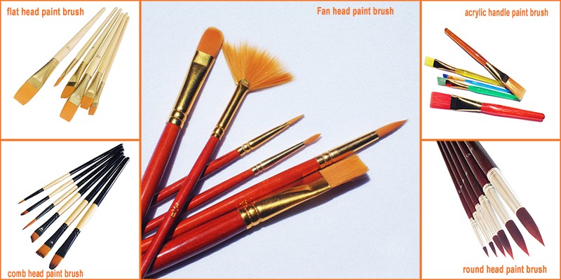 brush set painting