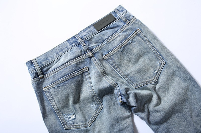 CP-7男性のハイストリート破壊されたジッパートレンドセッターすべてマッチジーンズ高品質仕入れ・メーカー・工場