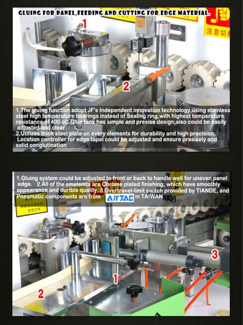 Fbj-505y熱い販売のエッジバンディングマシン仕入れ・メーカー・工場