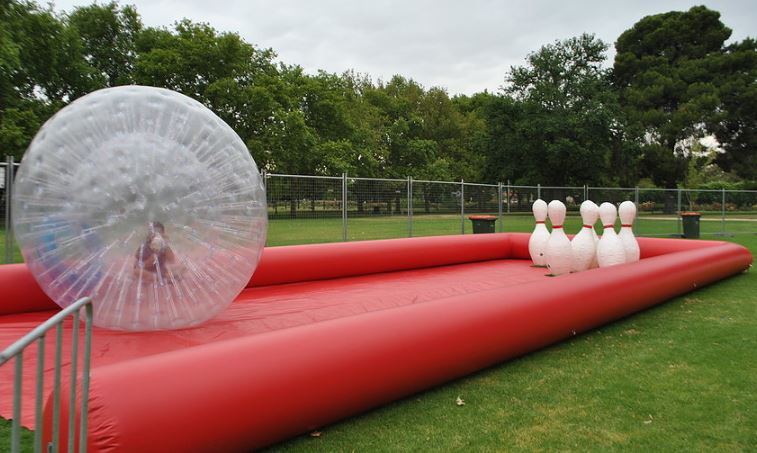 Zorb ball. 