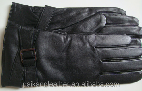 女性のための冬の革手袋、 ファッション革手袋羊革#pk- 14740仕入れ・メーカー・工場