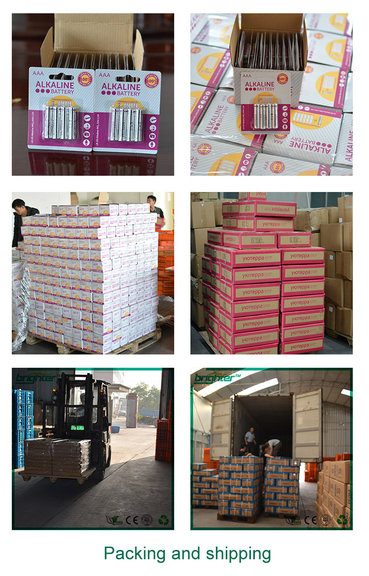 shipping and packing