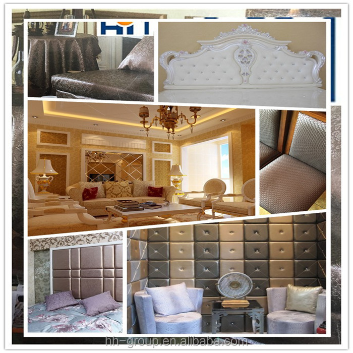 織物パターンpvcレザーresturantのための椅子の張り/pvc中国製ファブリック仕入れ・メーカー・工場