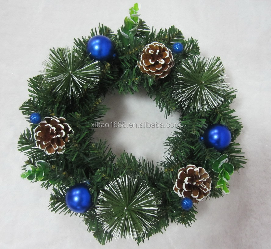 wholesale new design 10 inch artificial christmas wreath wholesale new design 10 inch artificial christmas wreath