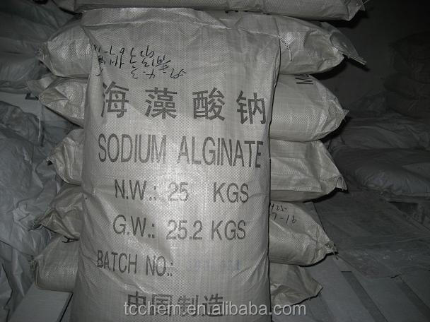 factory supplier Sodium Alginate for textile industry thickener