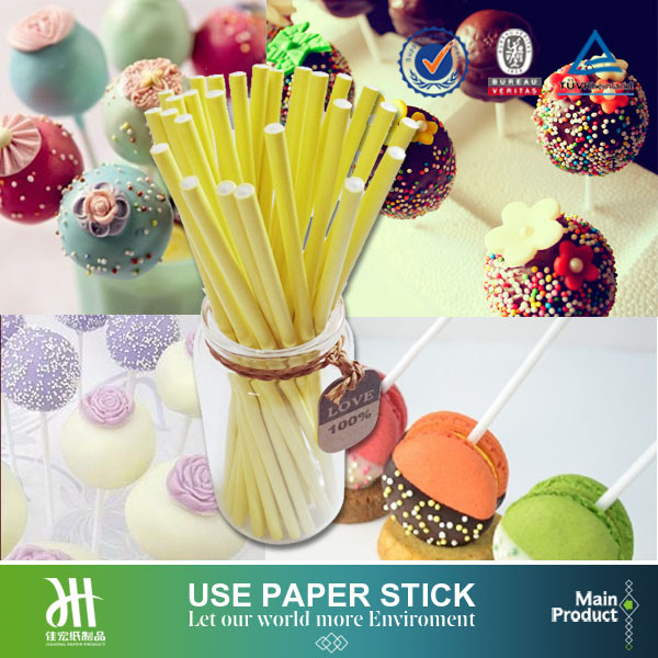 Rock candy stick,paper printed lollipop stick