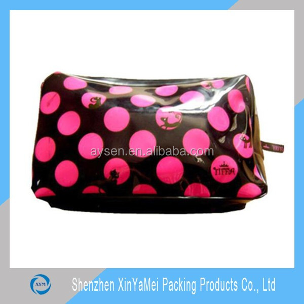 PVC Material and Bag Type Ziplock PVC Cosmetic Bag