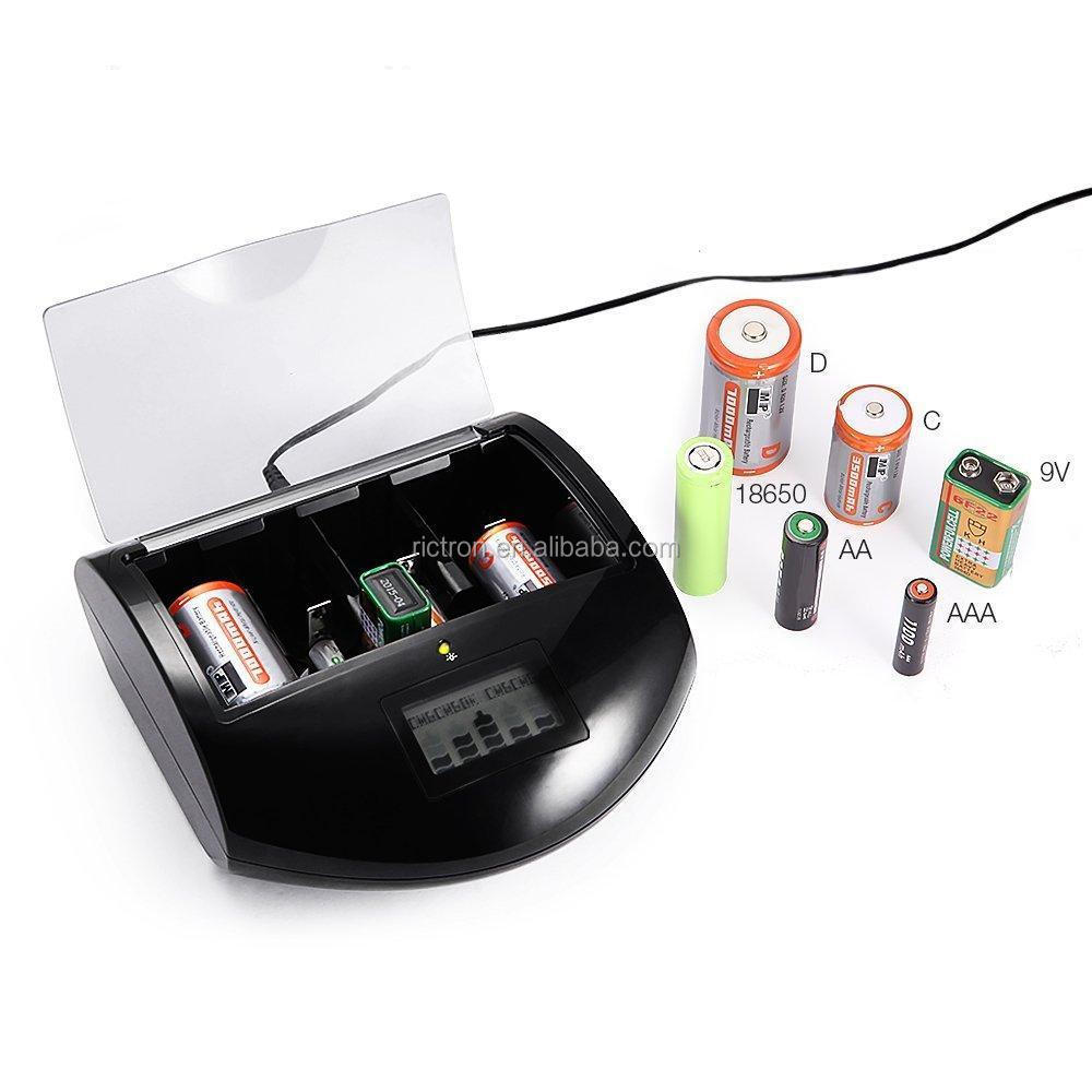  Alkaline Battery Charger with USB charging port