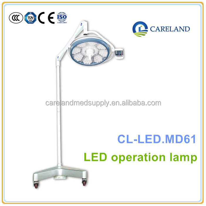 ベストセラーのcl-ledce認定品。 無影led動作md61部屋医療オペレーティング劇場ランプライト携帯外科ランプ仕入れ・メーカー・工場