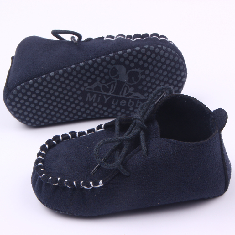 alibabaのメーカーソフト唯一スエード素材の赤ちゃんの男の子の靴バルクで仕入れ・メーカー・工場