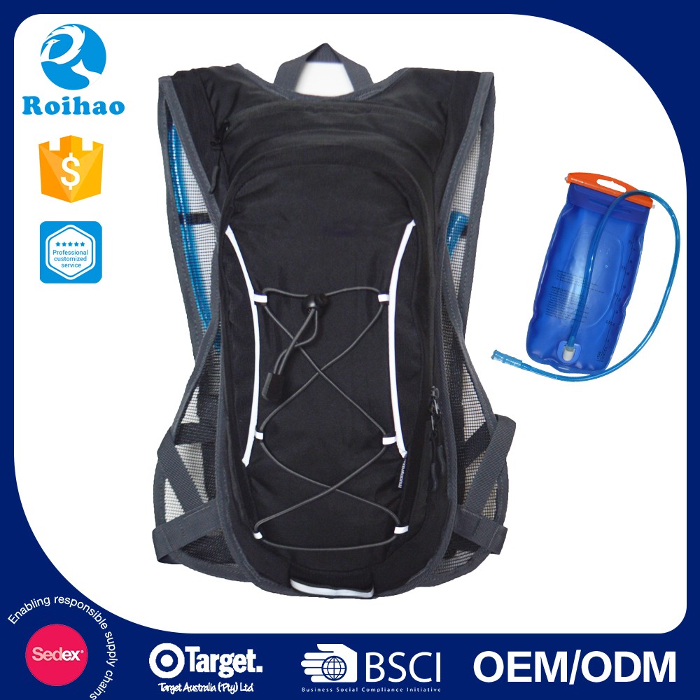 Roihao custom hydration backpack,best hydration backpack cheap,bladder bag available hiking hydration backpack