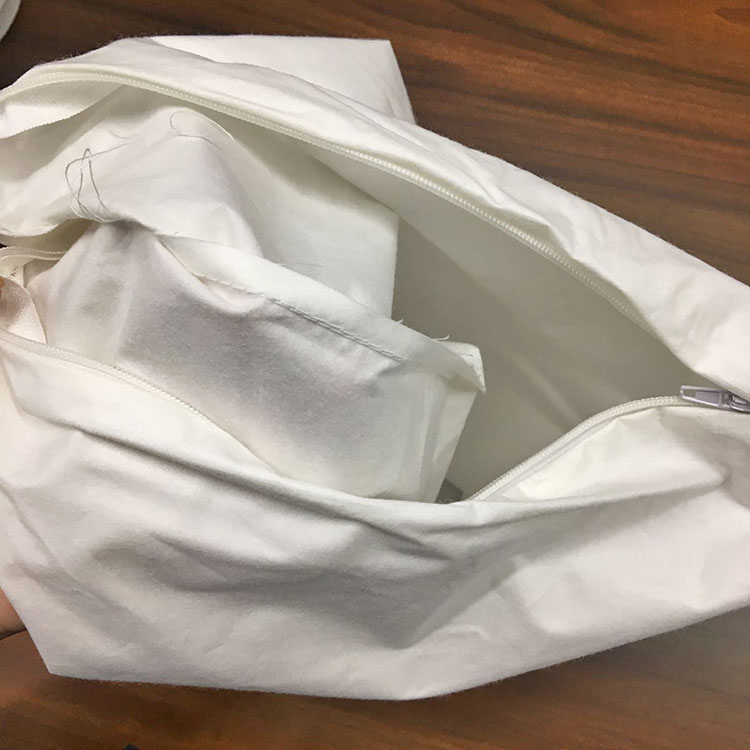 China Supplier 100 233tc Cotton Empty Pillow Shell With Zipper Buy