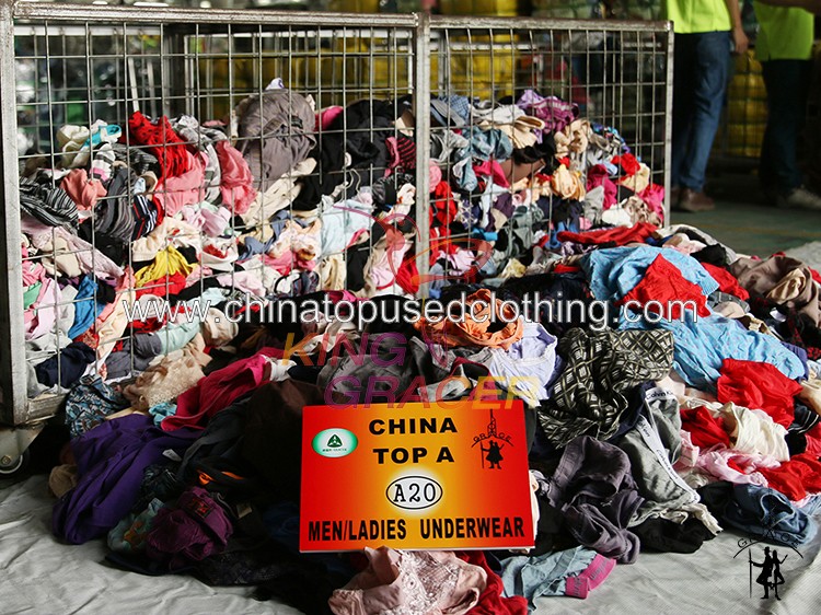中国トップgracer上海混合男性女性下着古着米国スタイル仕入れ・メーカー・工場