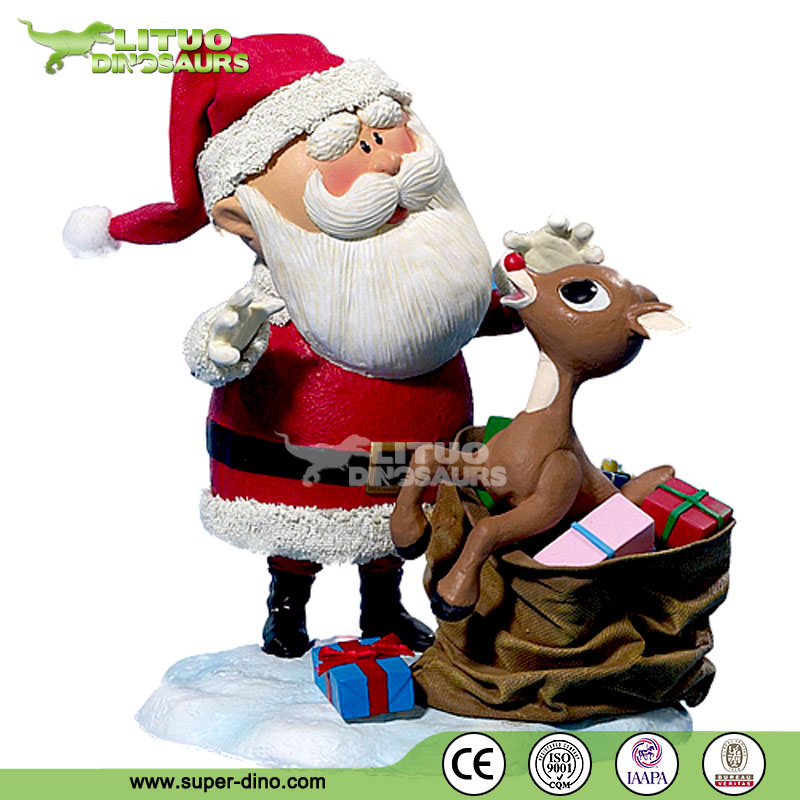 christmas fiberglass life size santa claus statues view christmas fiberglass life size santa claus statues view