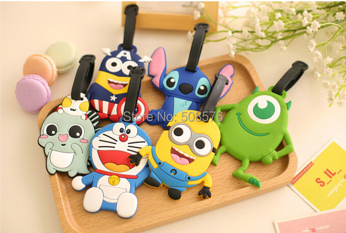 2014 New Cute Cartoon Image Design Travel Name Tag Korea Style