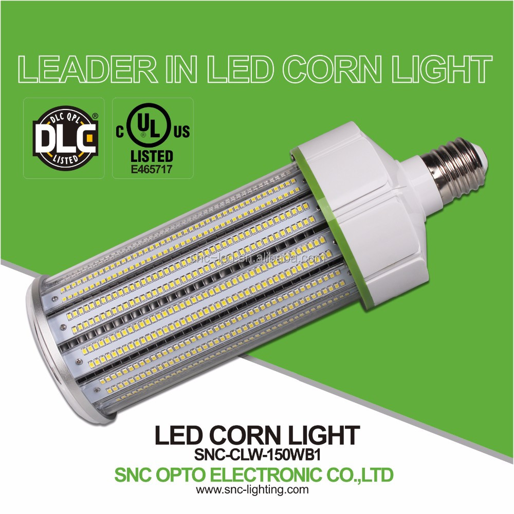 E39 Dlc 150w Led Corn Cob Bulb,120v/277v 50/60hz 5000k Buy Led Corn