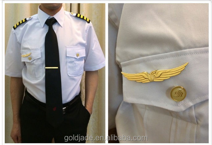 カスタマイズされた半袖シャツパンツ航空会社のパイロットの制服問屋・仕入れ・卸・卸売り
