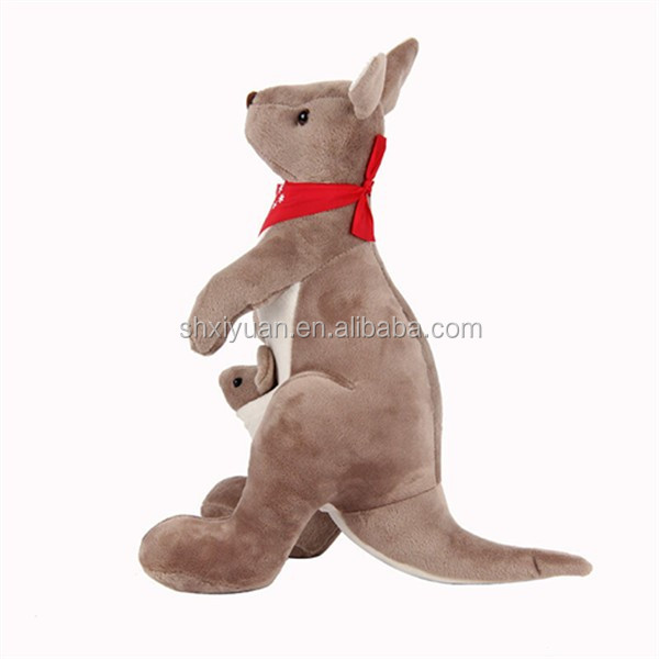 blue kangaroo plush toy