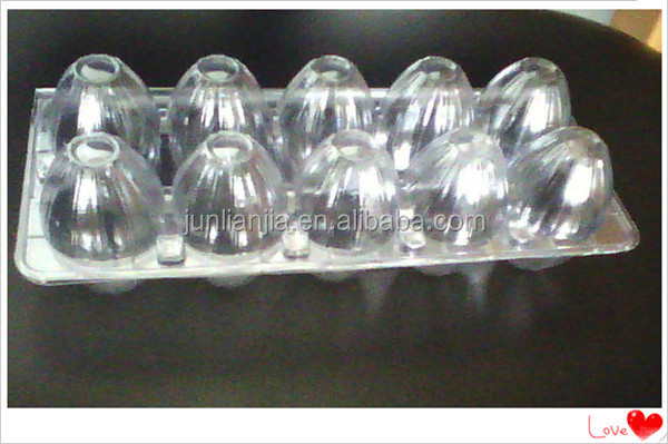 10個ペットプラスチッククラムシェル包装容器/卵容器仕入れ・メーカー・工場